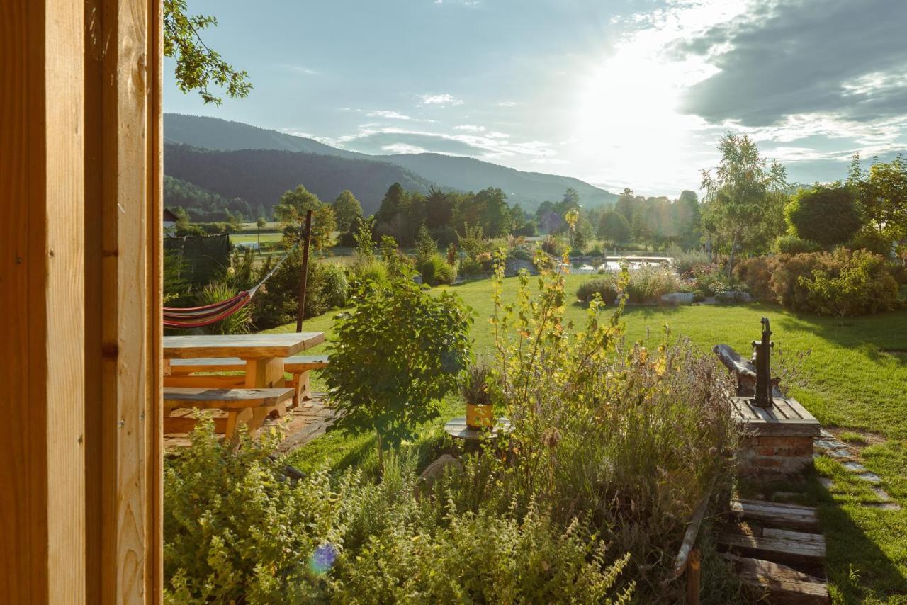 Glamping Happiness With Natural Pool Ribnica 外观 照片